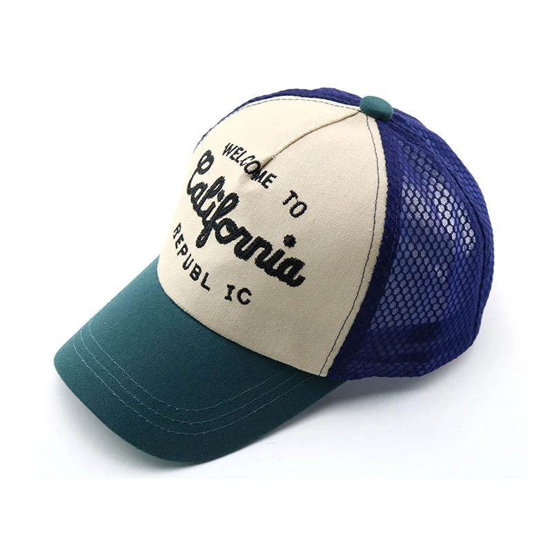 Новые детские бейсболки шапки корейские летние цветные от солнца для мальчиков и