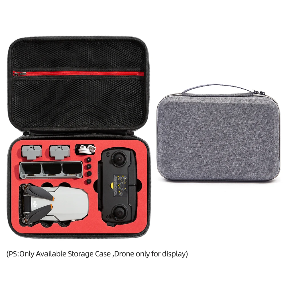Купи For DJI Mini SE Portable Storage Bag Travel Outdoor EVA Waterproof Carrying Case Zipper Handbag for DJI Mini SE Drone Accessory за 1,032 рублей в магазине AliExpress