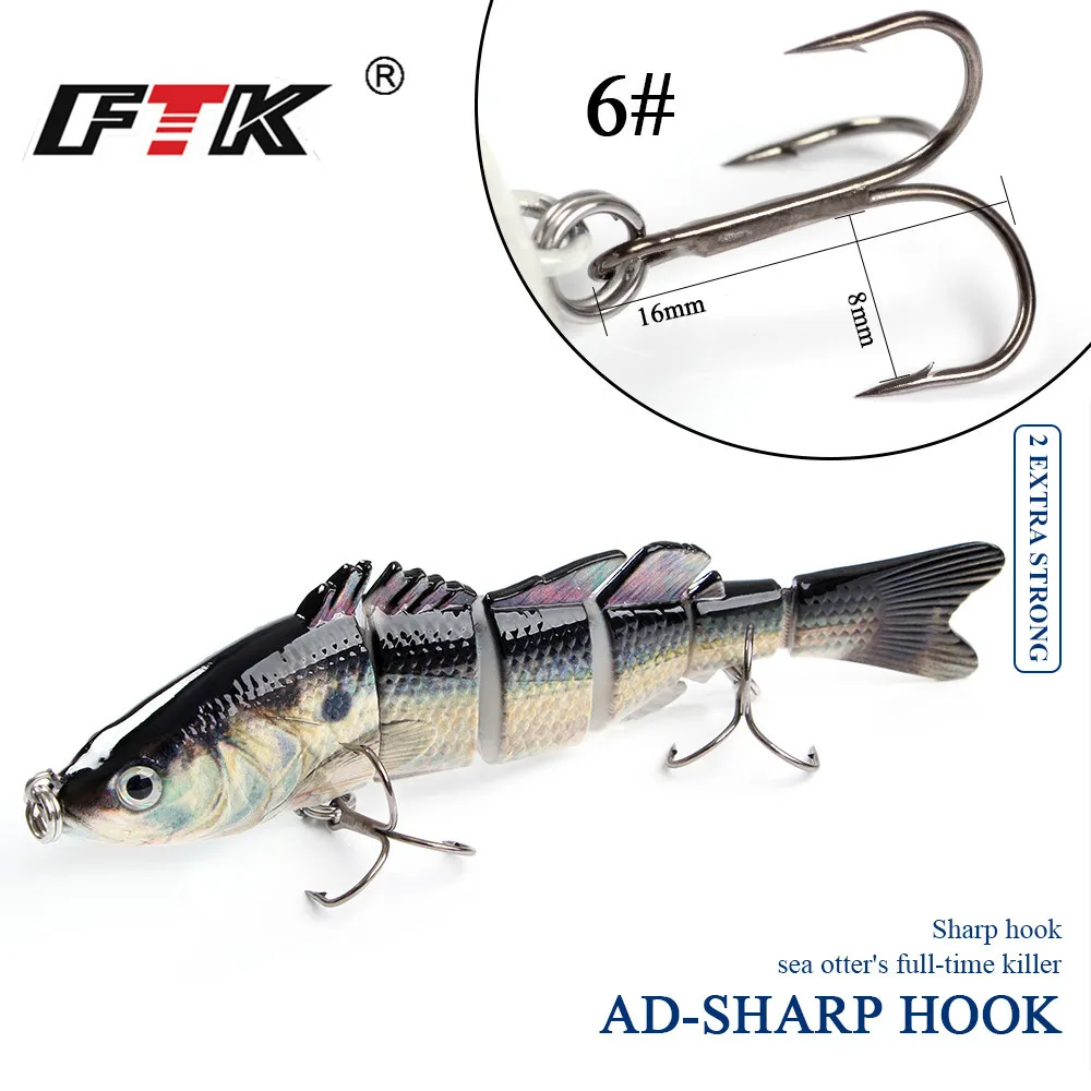 40 г опускается на дно мульти шарнирные плавающая приманка для рыбалки приманки 15