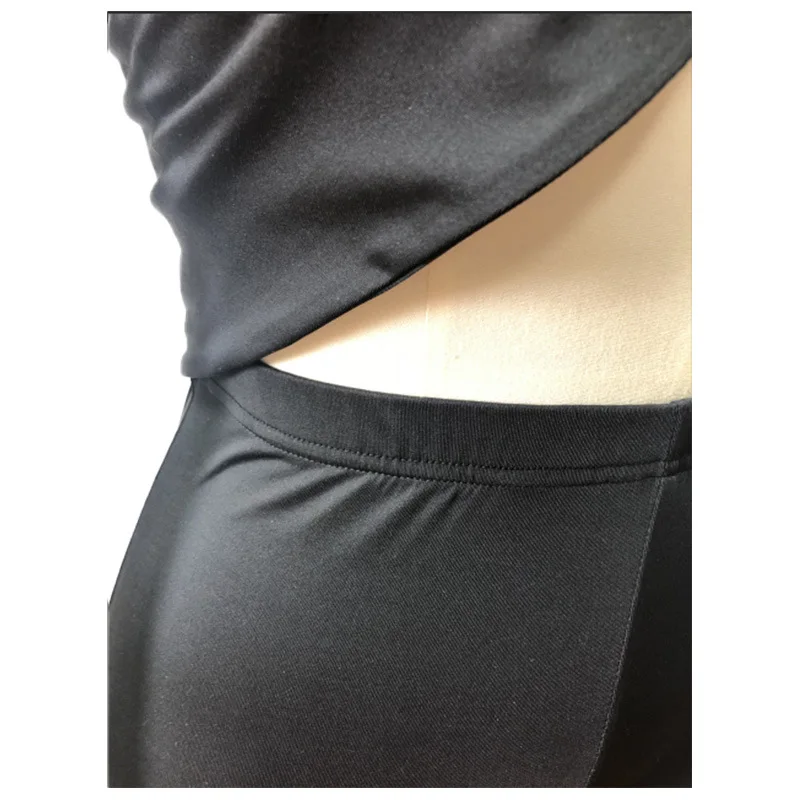 Комплект из 2 предметов для женщин Сексапильный топ с вырезом на спине и