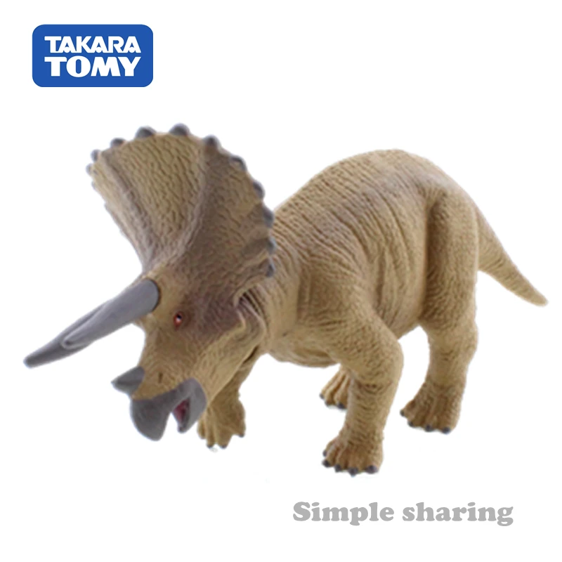 Takara Tomy Tomica Triceratops Mold Al 02 динозавр игрушки фигурка животного модель комплект литой