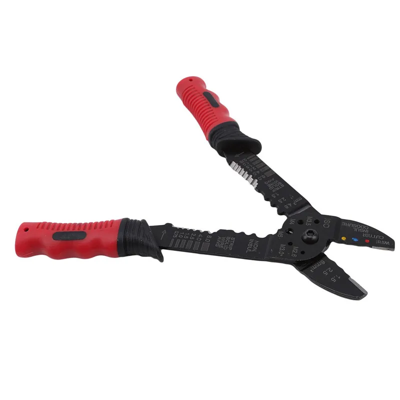 

Multi Tools Stripper Tang Cutter Crimper Automatische Multifunctionele Terminal Crimpper Wire Stripper Decrustation Pliers