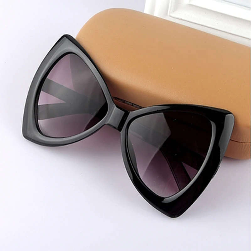 SO & EI модные негабаритные женские солнцезащитные очки в форме банта брендовые