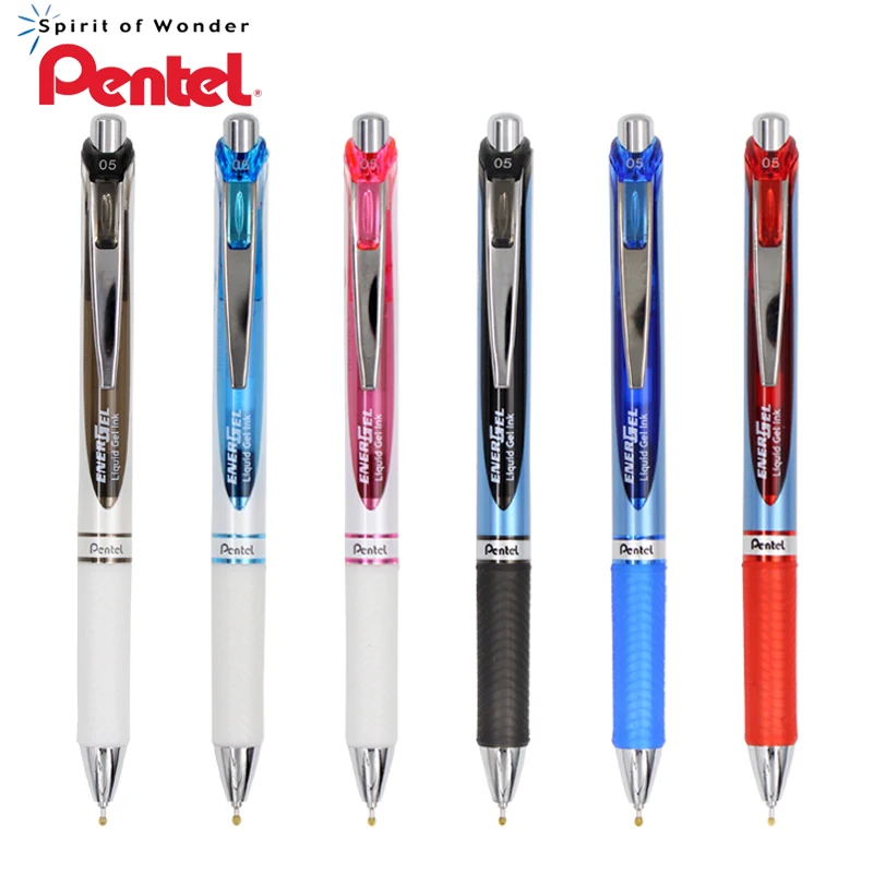 6 шт Pentel BLN75 гелевая ручка быстросохнущая специальная проверка ручки EnerGel игла