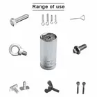 Универсальный адаптер драйвера, универсальный динамометрический ключ с головкой 7-19 мм, многофункциональный универсальный рукав, Прямая поставка