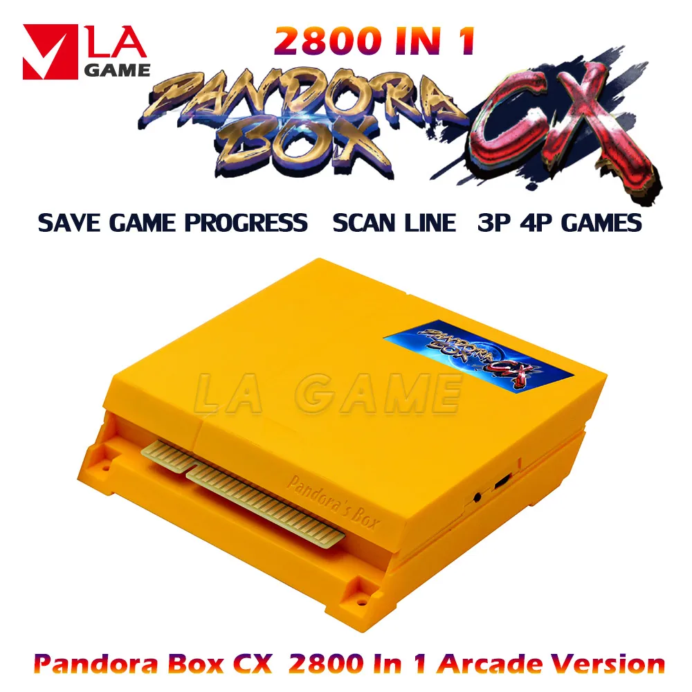 2021 Pandora Box Cx Jamma настольные игры 2800 в 1 Оригинальная 3a аркадная версия тот же ход 720p