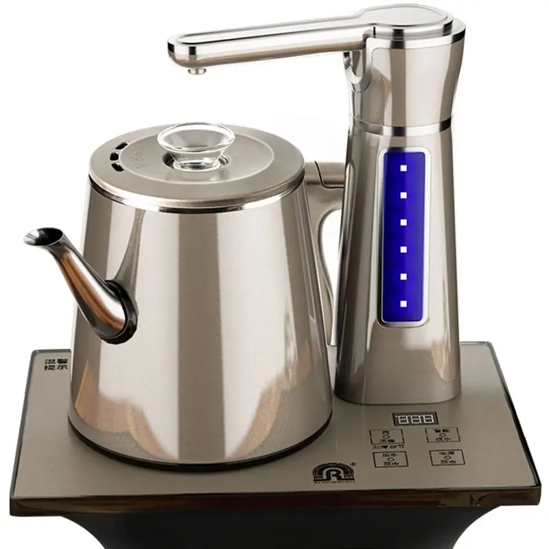 

The smart home of 220 V electric teapot isolates the stainless steel safety function of teapot and induction furnace