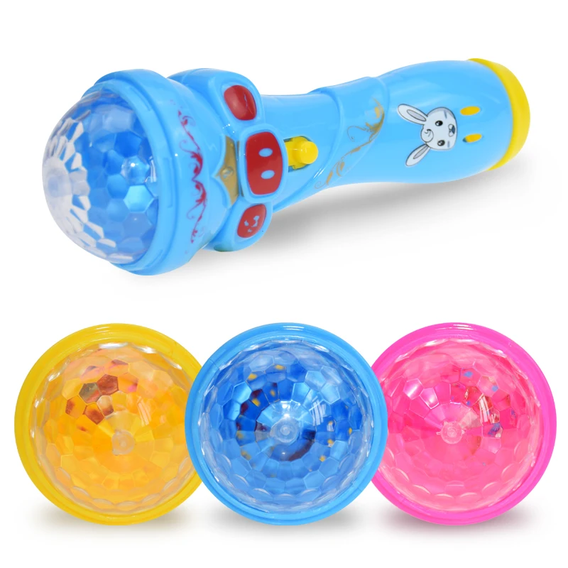 Мигающий прожектор Модель микрофона освещение игрушки Беспроводной Музыка