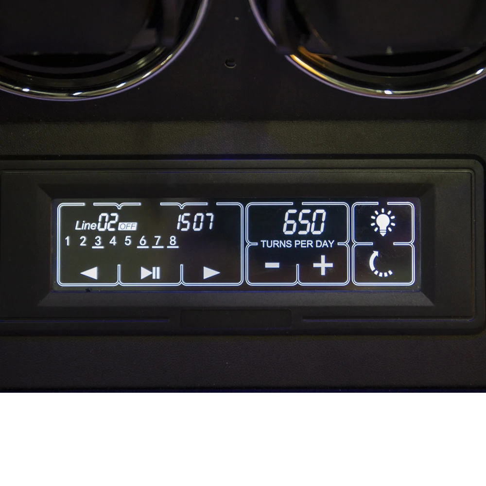 XTELARY Новейшие 6 слотов для карт определение отпечатка пальца заводчик часов (YLK20