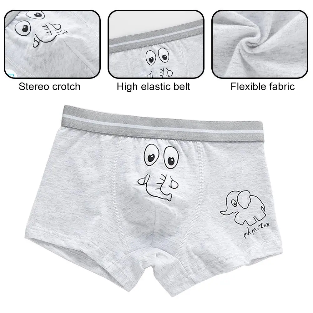 Детское нижнее белье для мальчиков детские шорты с рисунками малышей