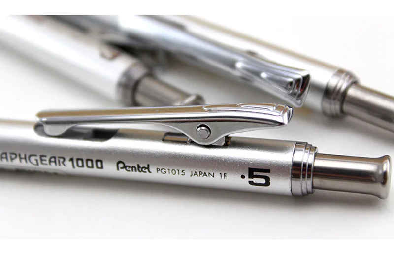 4 Pentel GRAPHGEAR 1000 механические разработки карандаш комплект PG1013/15/17/19(0,3/0,5/0,7/0,9 мм