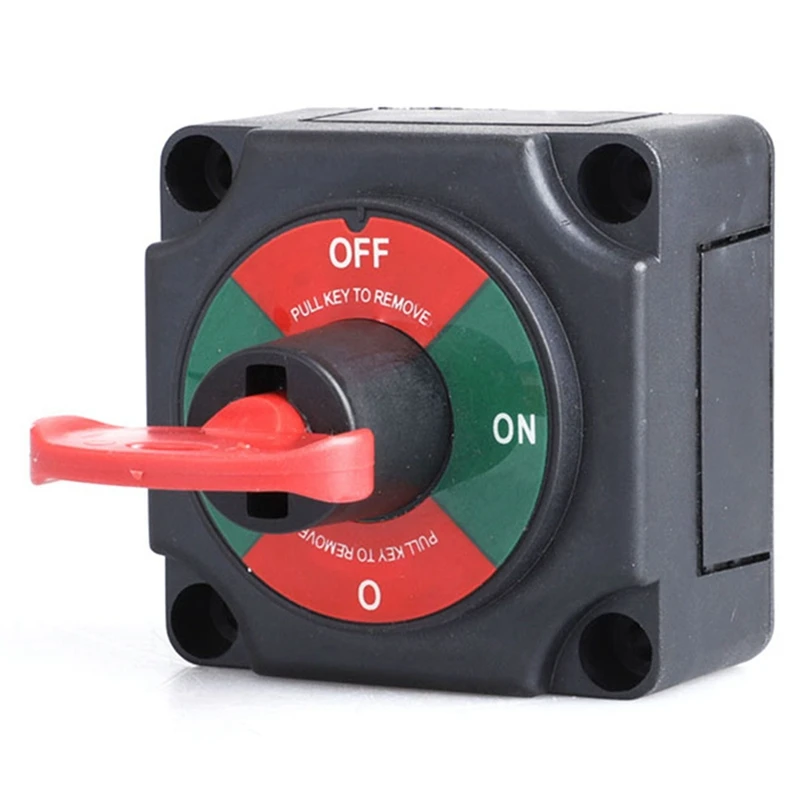 

Battery Disconnect Switch 48V Battery Isolator Power Cut Off Master Switch for RV, Marine, Boat