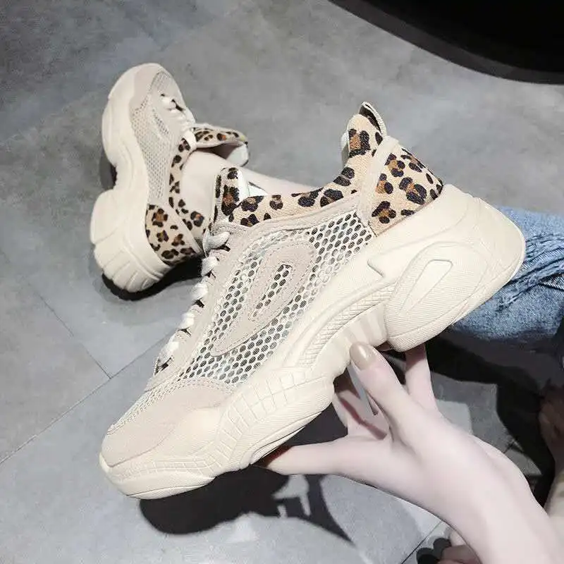 Женская обувь Дышащая из сетчатого материала Сезон весна-лето Новинка 2020 года