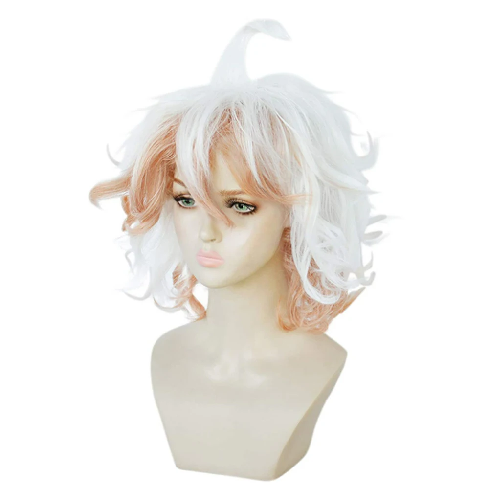 Парик из коротких вьющихся синтетических волос с шапочкой | Тематическая одежда