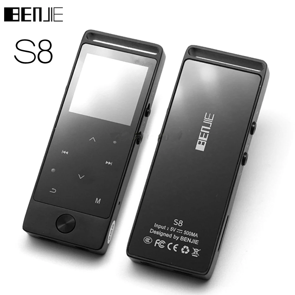 Музыкальный плеер BENJIE S8 Bluetooth 4 0 новая Обновленная версия mp3 с сенсорной кнопкой