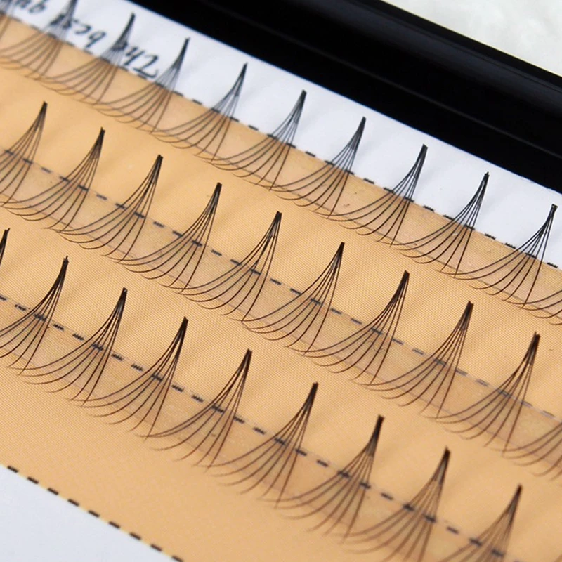 1 Набор искусственные ресницы волна индивидуальное наращивание ресниц Mink Черные