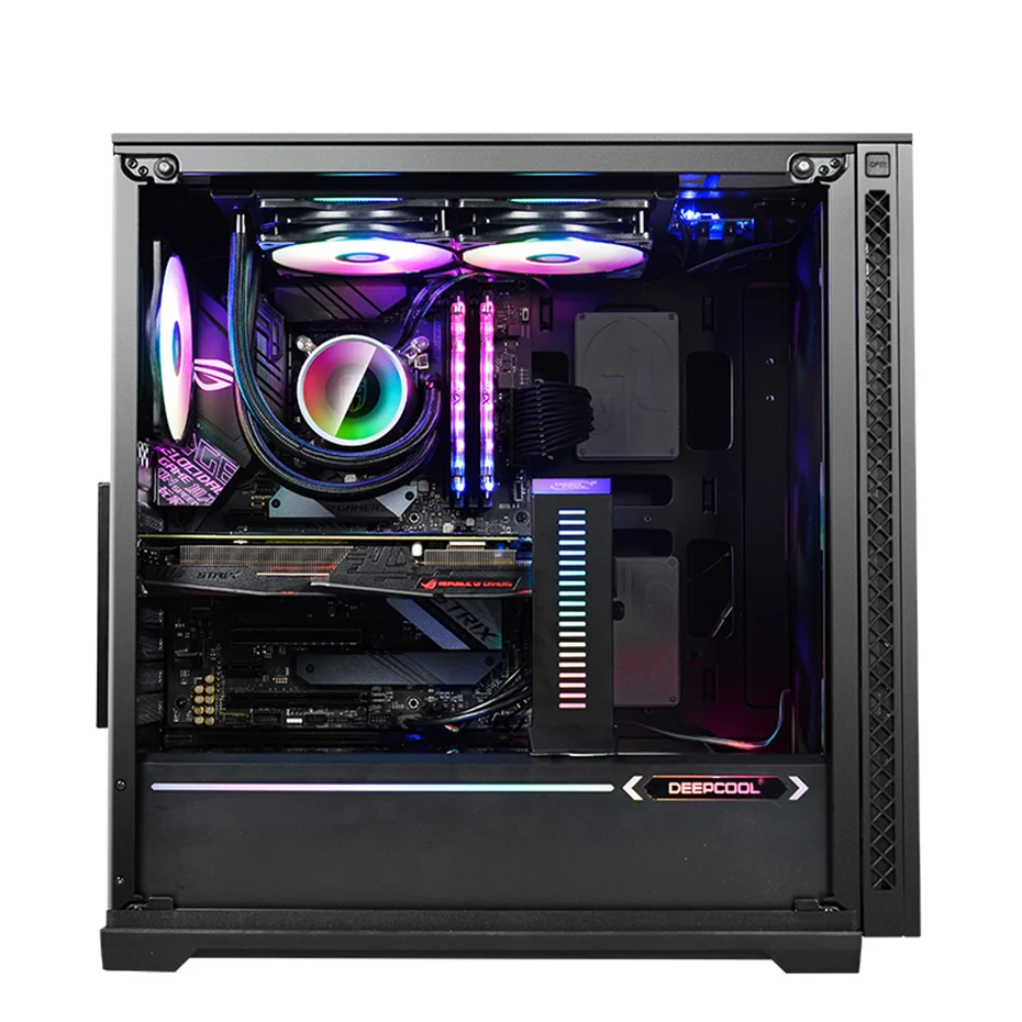 Кулер для процессора DEEPCOOL Castle 240RGB V2 120 мм 5 В/3 контакта RGB подсветка водяное