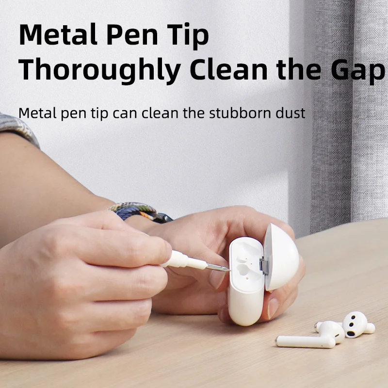 Hagibis Cleaner Kit for Airpods Pro 1 2 earbuds Cleaning Pen brush Bluetooth Earphones Case Tools Huawei Samsung MI | Электроника