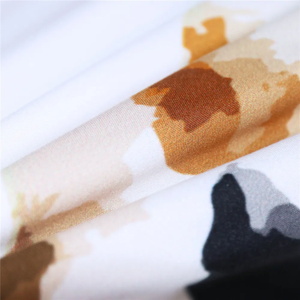 Комплект постельного белья с цифровым 3D рисунком оленя креативный подарок на