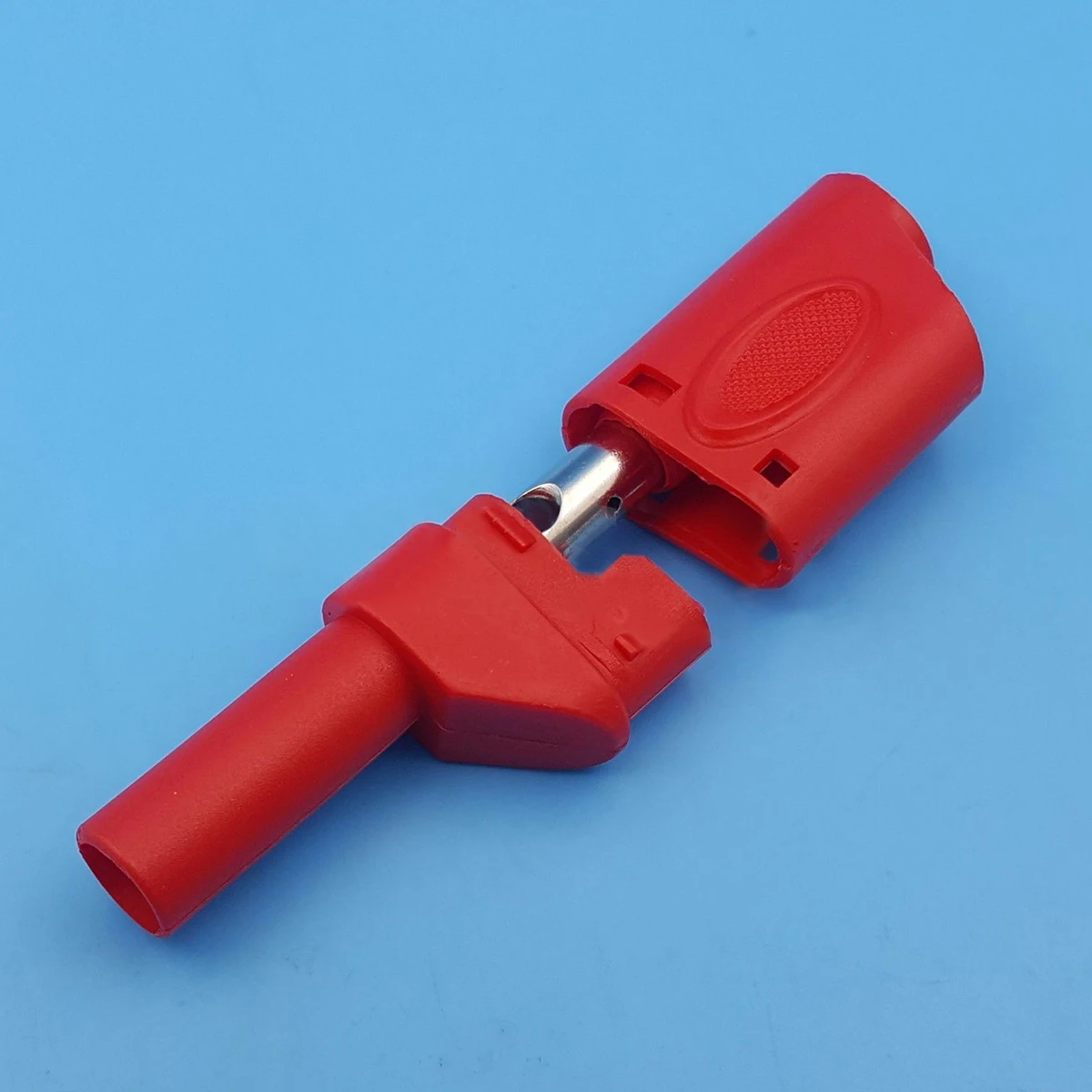 10 шт. красные черные полностью изолированный 4 мм Мужской стекируемые