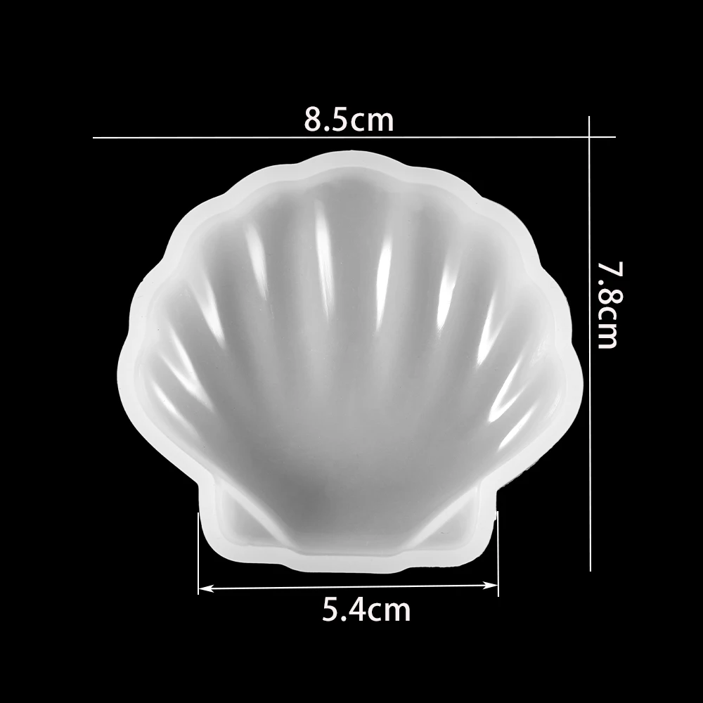 2Style Crystal Shell Starfish Silicone Mold Storage Box Room Art Decoration Epoxy Resin For DIY Handmade Crafts Making Tool |