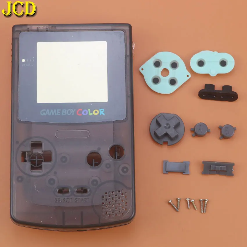 JCD 1 шт. для NAND Запчасти для Gameboy игровой запасной чехол пластиковая оболочка Крышка для консоль GBC полный корпус Чехол - Цвет: K