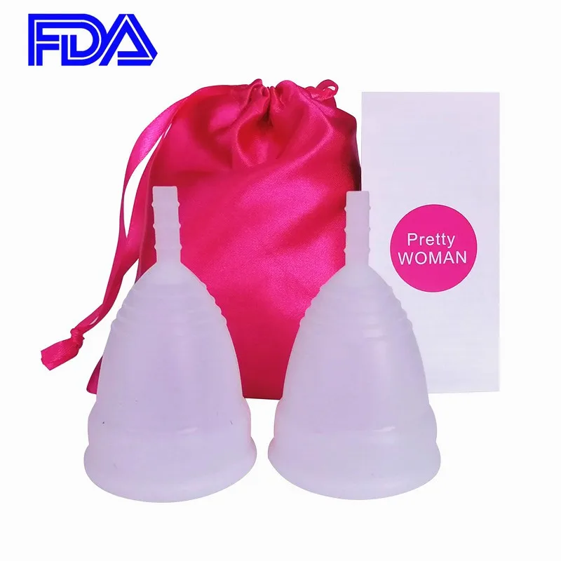 

High Quality Menstrual Cup For Women Feminine Hygiene Medical 100% Silicone Cup Menstrual Reusable Lady Cup Copa Menstrual Pads