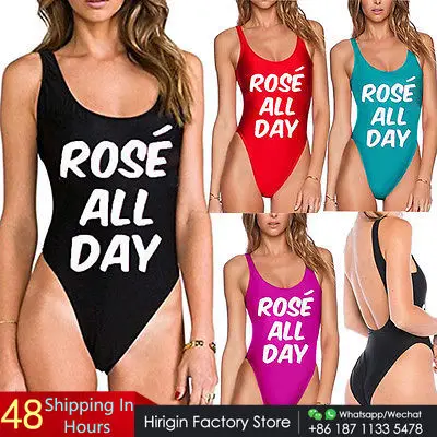 Женское сексуальное бикини розового цвета купальник на весь день пляжная одежда