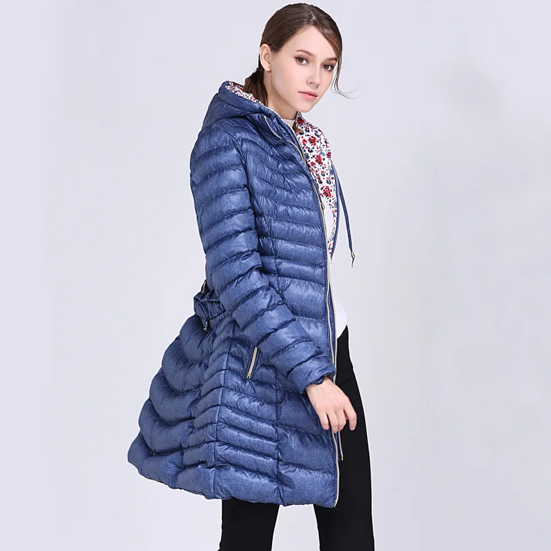 2020 новый зимний женский теплый длинный пуховик Горячая Распродажа Пальто