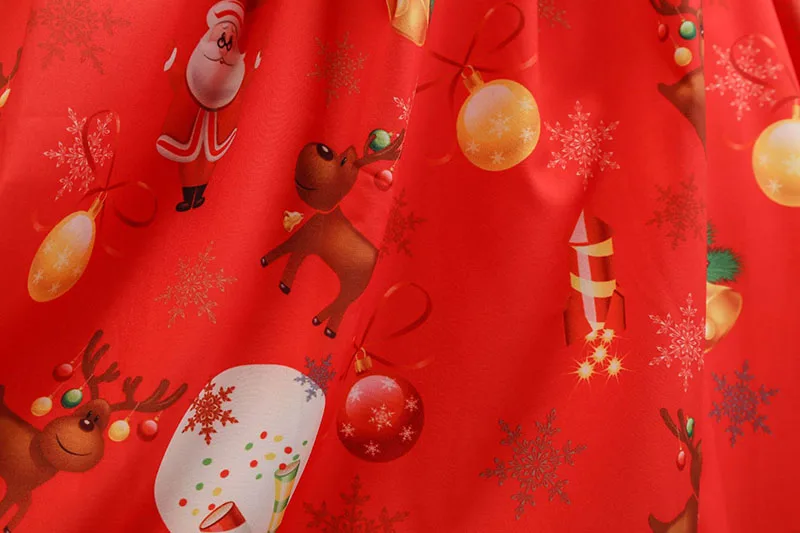 S~ 3XL рождественское платье для женщин цветочный принт тонкое винтажное платье повседневное без рукавов элегантное миди платья для вечеринок vestidos robe