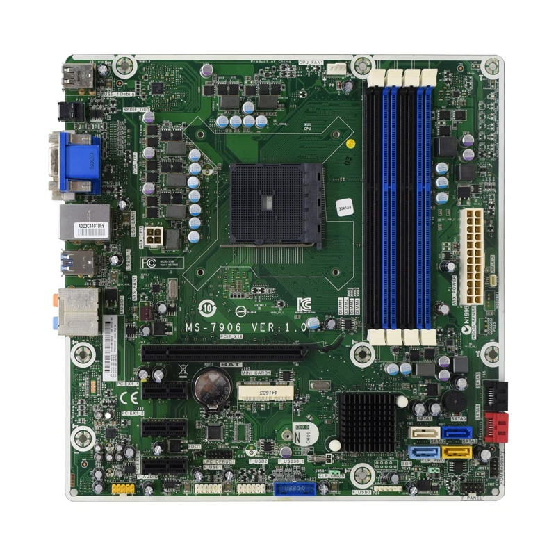 

Настольная материнская плата для HP 782614-001 782614-501 782614-601 MS-7906 A88 FM2, системная плата, полностью протестированная