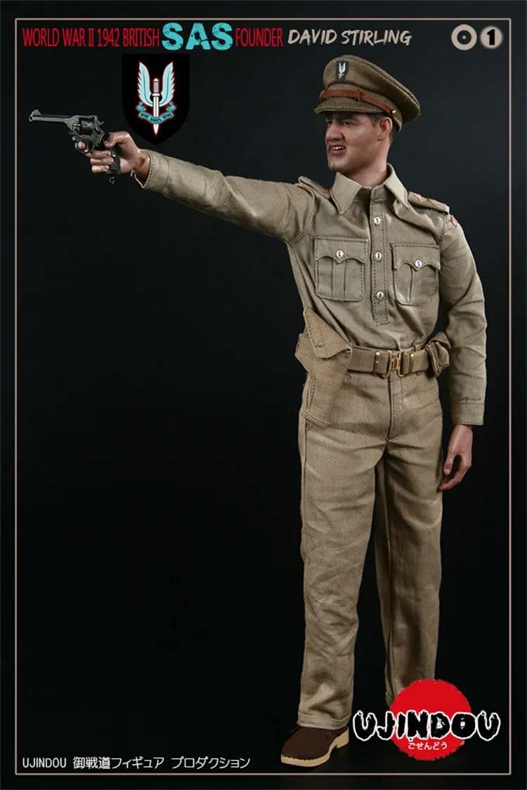 UJINDOU UD90001 WWII BRITISH SAS FOUNDER DAVID STIRLING 1942 1/6 Figure | Игрушки и хобби