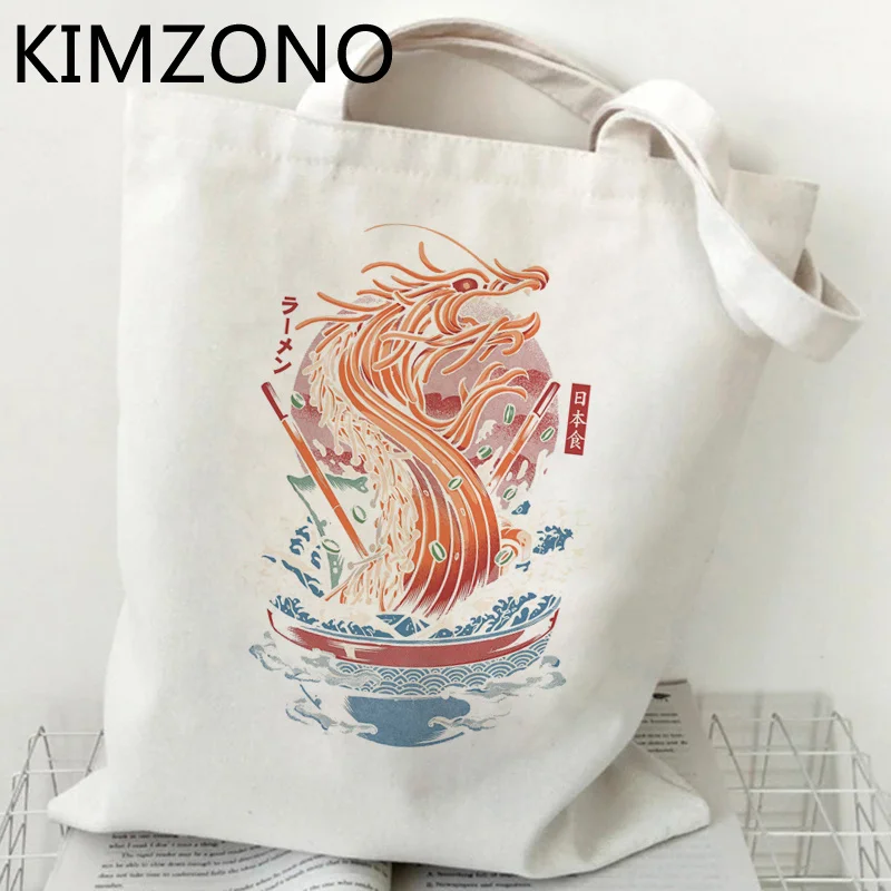 

Vaporwave the Great Wave shopping bag shopping grocery tote jute bag bolsas de tela bag boodschappentas reciclaje sacola custom