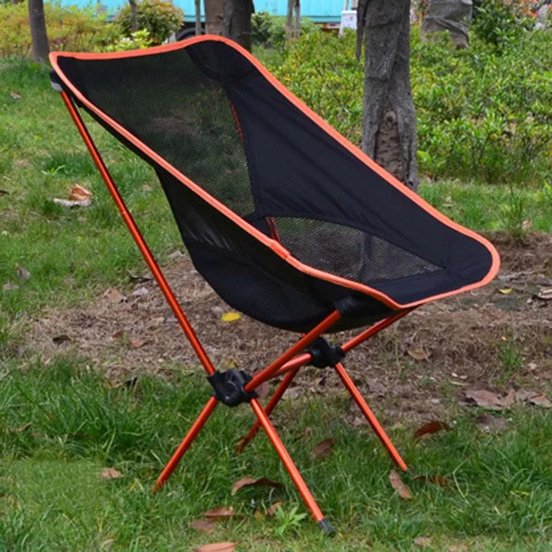 Сверхлегкий складной стул для путешествий сиденье с высокой нагрузкой кемпинга