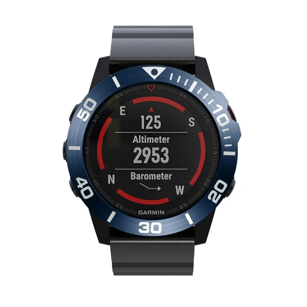 A1 Безель, кольцо, умные аксессуары для Garmin Fenix 5 5X3 3HR, браслет для часов, клейкая крышка, металлическое кольцо с защитой от царапин, Безель - Цвет: A1