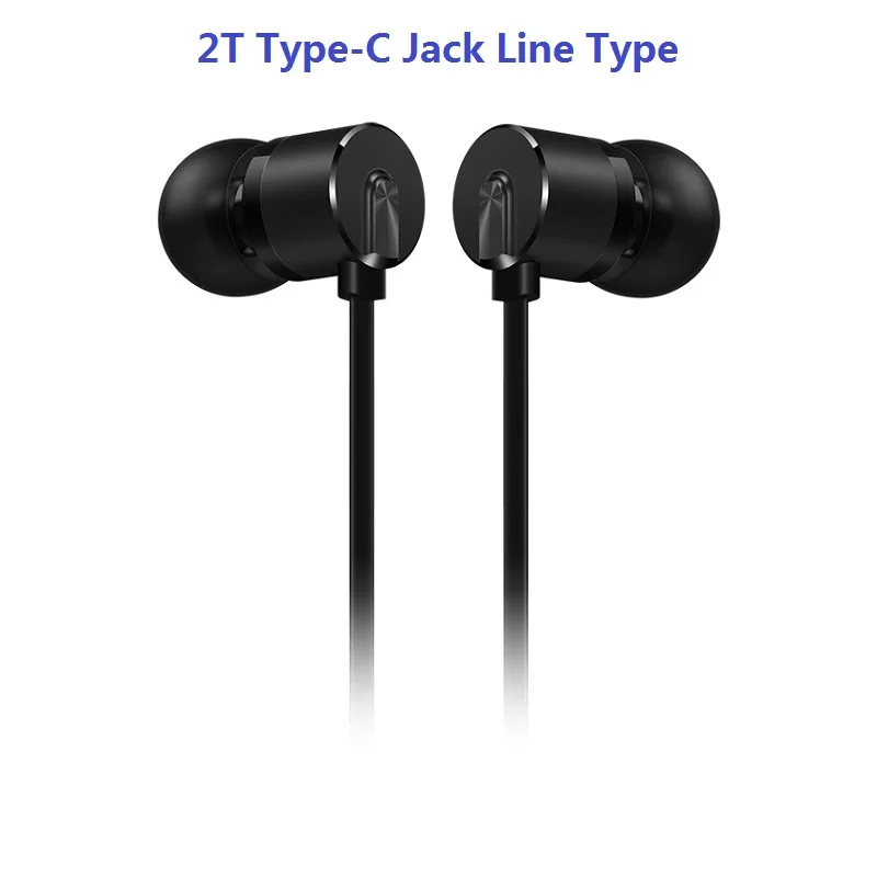 Type-c 2T black Оригинальные OnePlus type-C наушники-пули OnePlus пули 2T наушники-вкладыши с дистанционным микрофоном для Oneplus 7 pro 6T 7T мобильный телефон - Цвет: Type-c 2T black