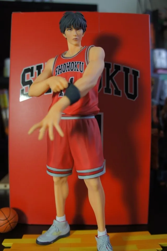 

23cm Slam Dunk Shohoku 11 Figure Rukawa Kaede Pvc Anime Slamdunk Action Figure Decoration Home Statue Basketball NSE0