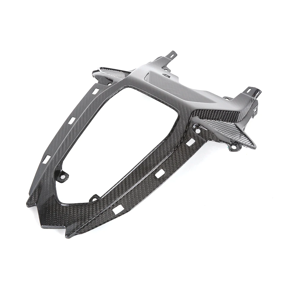 100% углеродное волокно обтекатель заднего сиденья мотоцикла блеск саржа для BMW