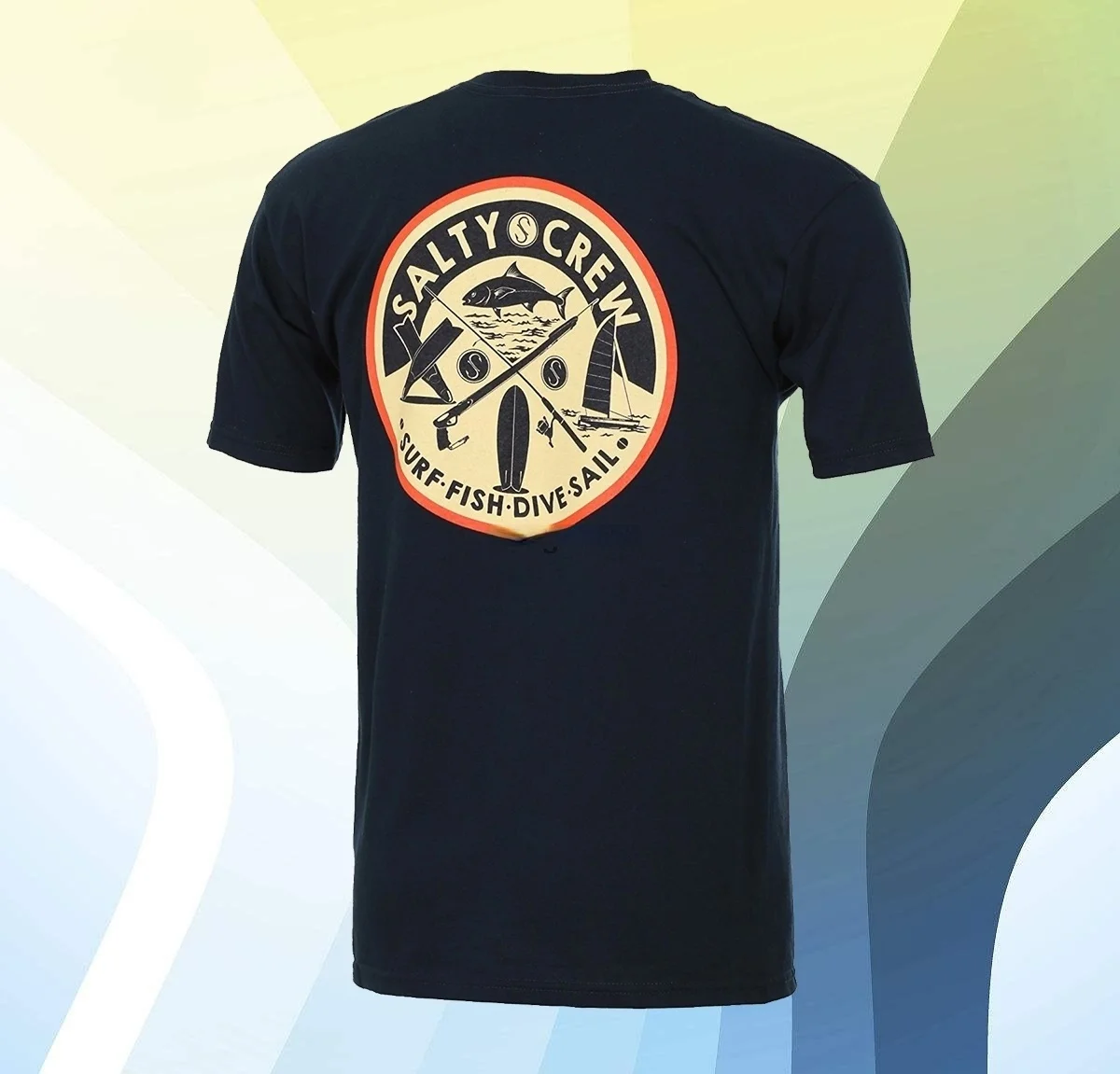 

Salty Crew Men'S Seafairing T Shirt