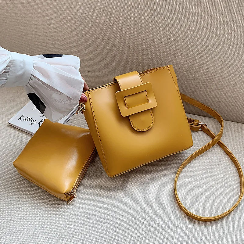

Mini Fashion Bucket Bags For Women 2020 PU Leather Female Crossbody Bag Sac Femme Designer Shoulder Bag Ladies Handbags Bolsos
