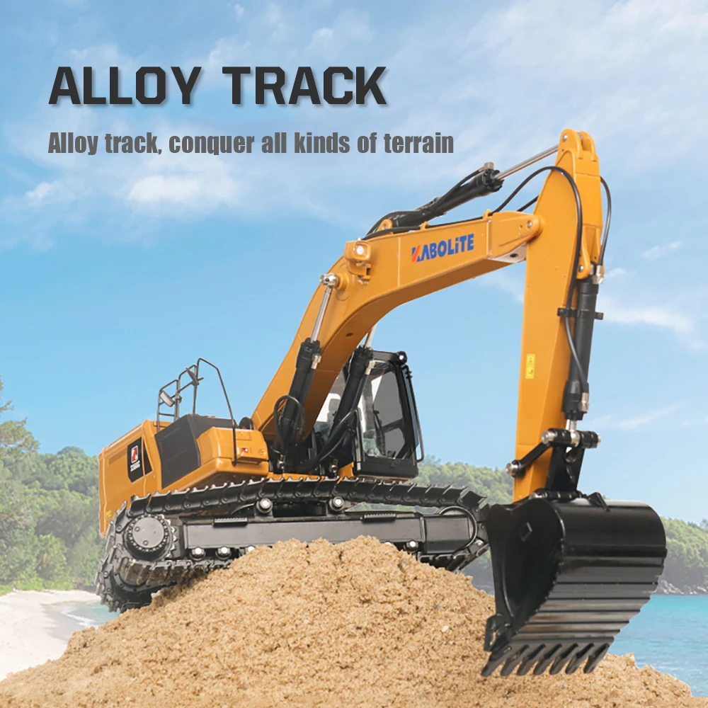 huina toys 116 rc грузовик гусеница сплав