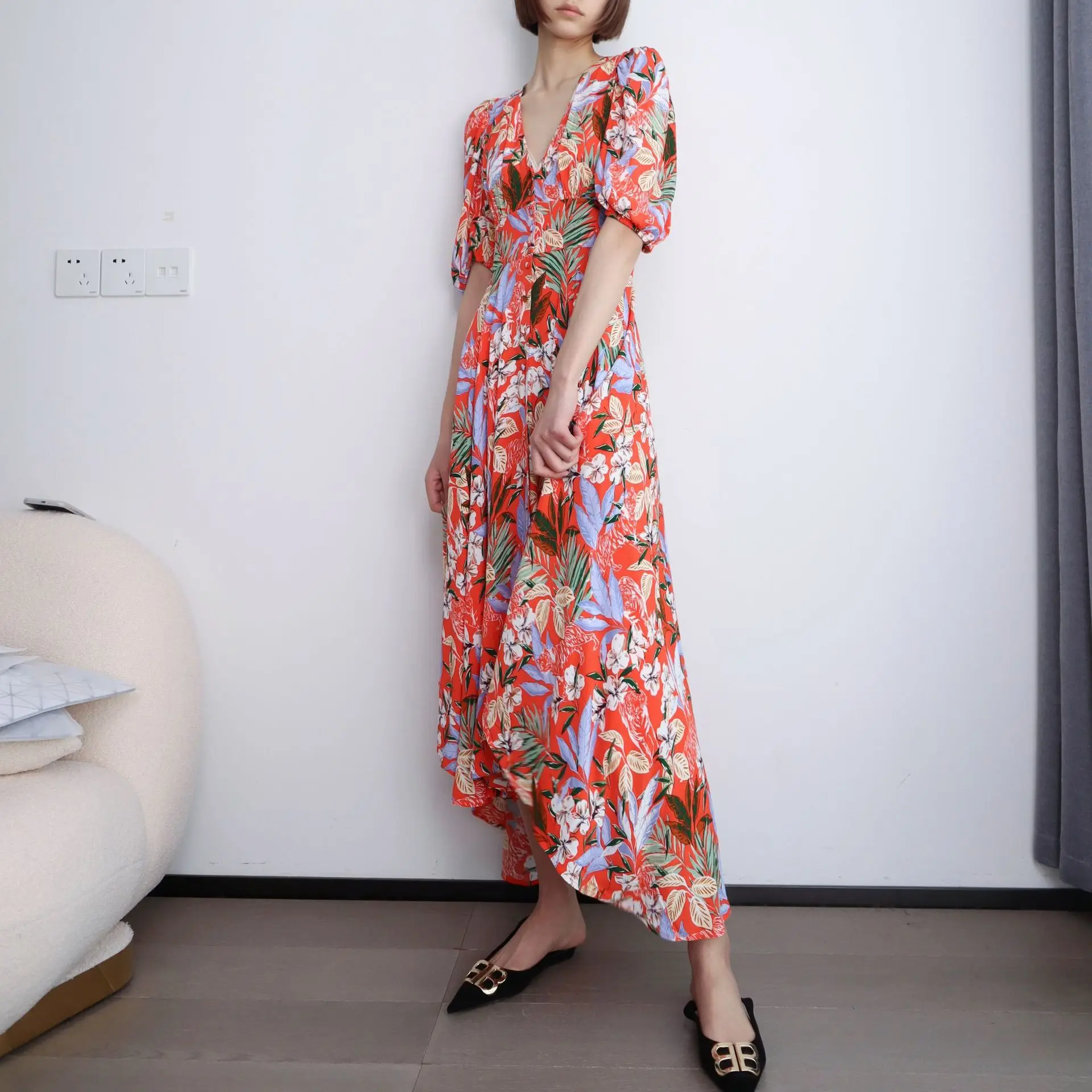 

2021 betwee JLOFF black dress maxi dresses for women party dress