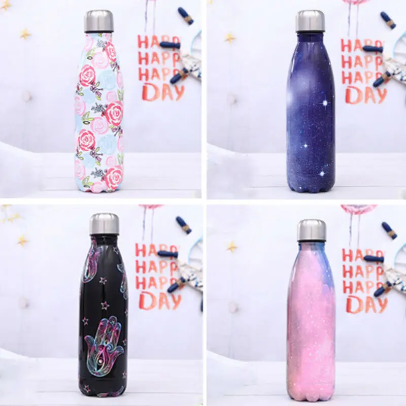 500 мл кружка для путешествий Чай Кофе Вода Вакуумная чашка термос Боулинг бутылка