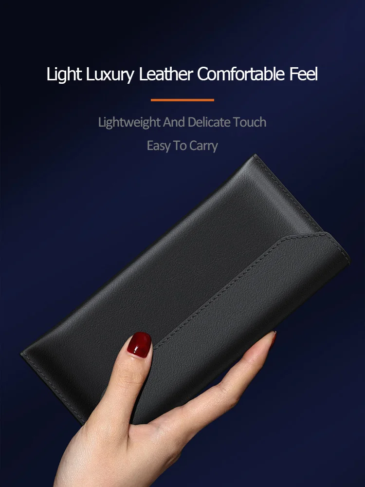 

FAYAHA Original Folding Genuine Leather Protector Shockproof Cover For Samsung Galaxy Z Fold 2 5G Case For HUAWEI Mate XS X Case