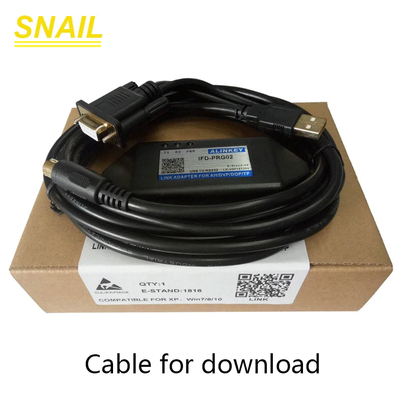 Кабель для передачи данных загрузки. UC-PRG020-12A.suitable экрана кабеля программирования