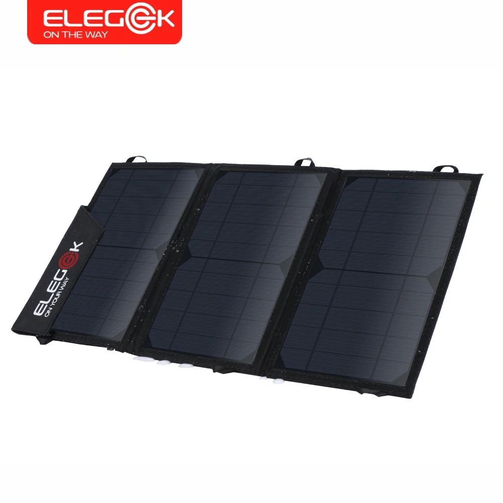 Зарядное устройство ELEGEEK на солнечной батарее 15 Вт 5 В с двойным выходом |
