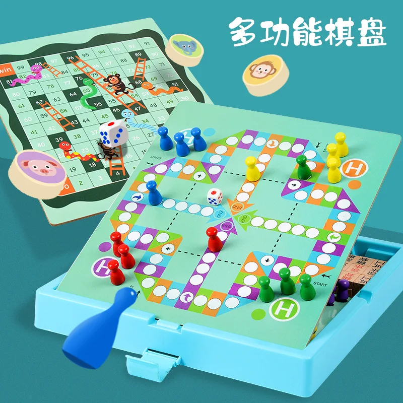 Многофункциональные шахматы для самолета пятив 1 Детская игра шахматная доска с