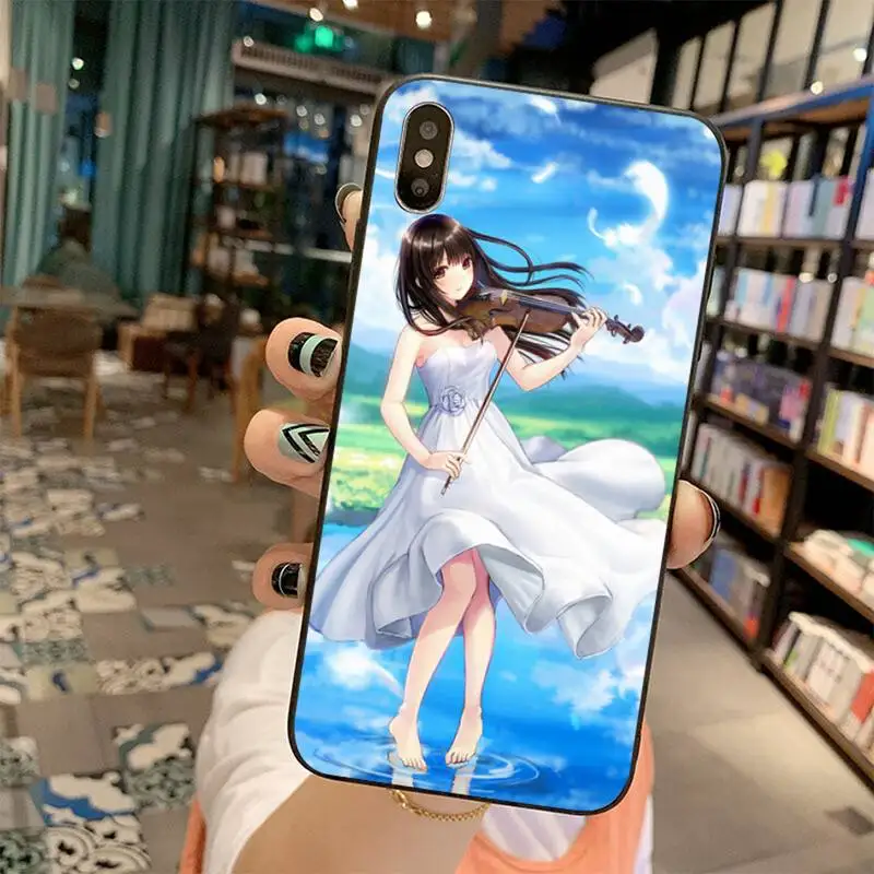Японский Аниме Любовь Live новое поступление черный чехол для мобильного телефона