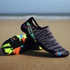 Мужские и женские летние пляжные болотные туфли, шлепанцы для плавания, быстросохнущие туфли для серфинга, полосатые водные туфли, 2020