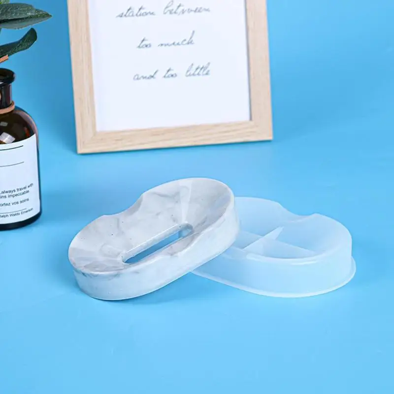 

Soap Box Silicone Molds Dog Bear Tray Epoxy Resin Mold Bathroom Decor Handmade Crafts For DIY Accessories H6J7